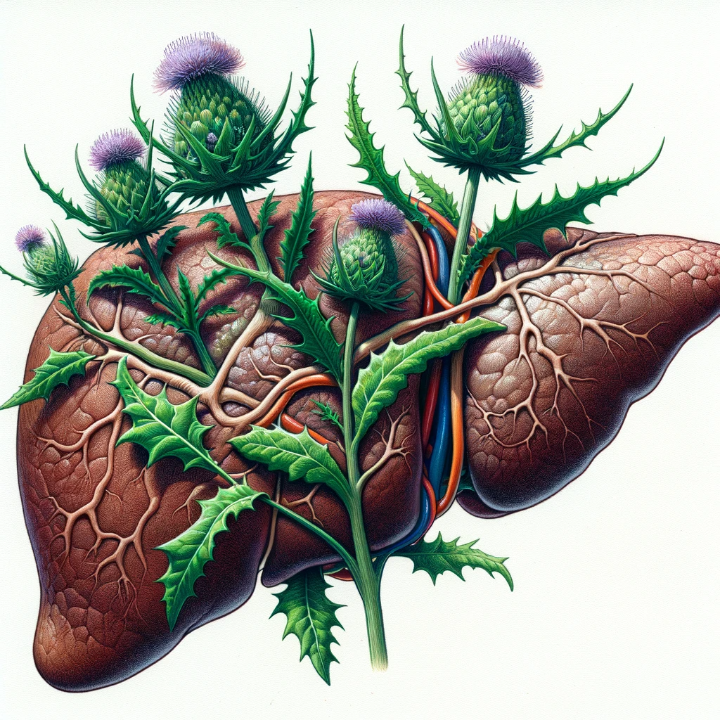 Milk Thistle's role in liver health and detox