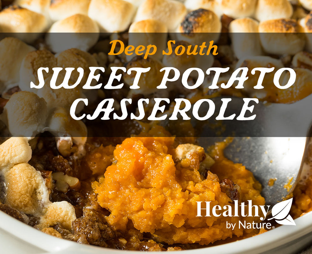 Deep South Sweet Potato Casserole (and healthier substitutions)