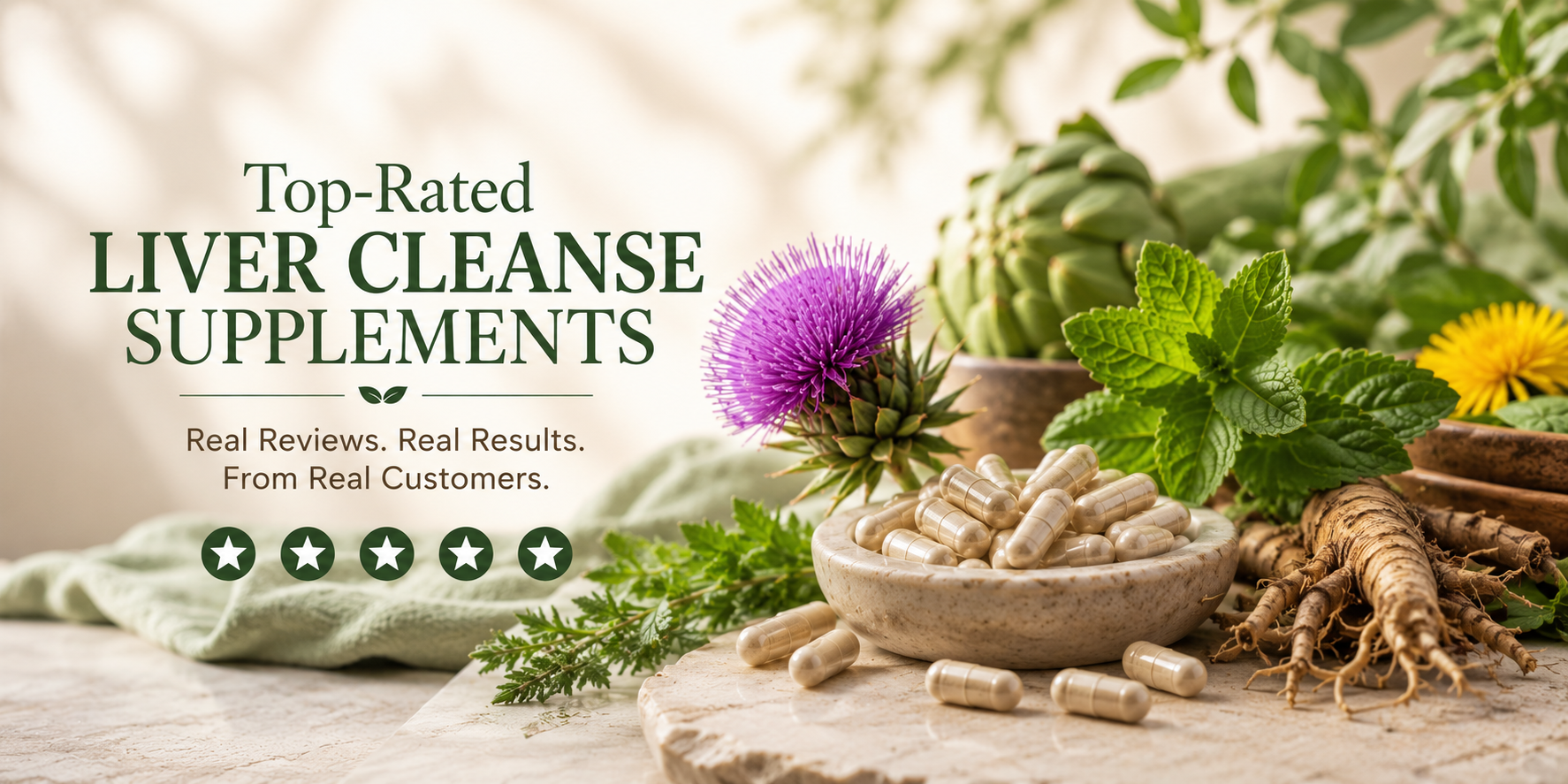 Top-Rated Liver Cleanse Supplements with Customer Reviews: What Real Users Say