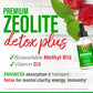 Zetox - Liquid Zeolite Suspension with Methyl B-12 & D-3 for Convenient Daily Detox, Energy, Mental Clarity & Immune Support