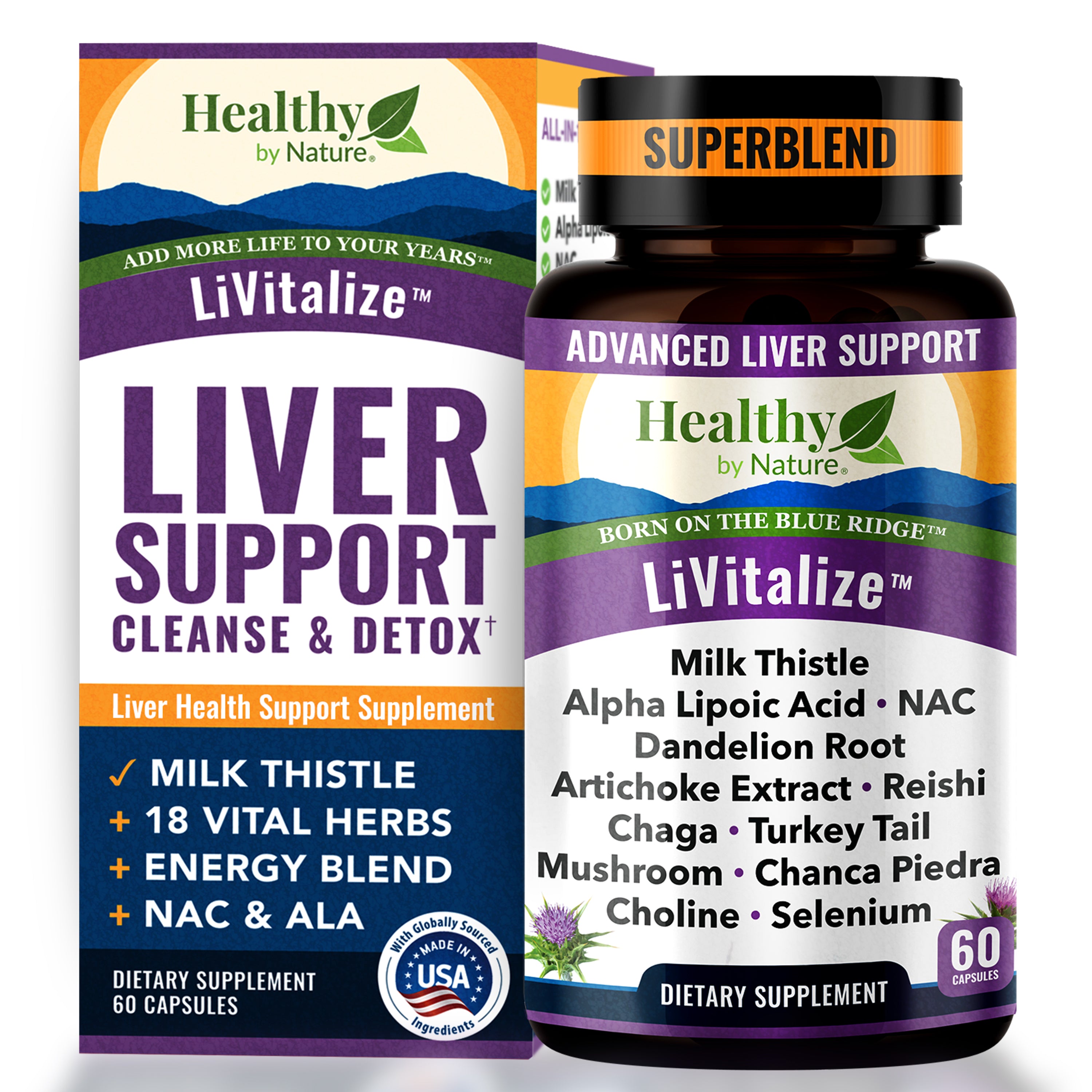 LiVitalize™ 28-in-1  Liver Health Support & Detox