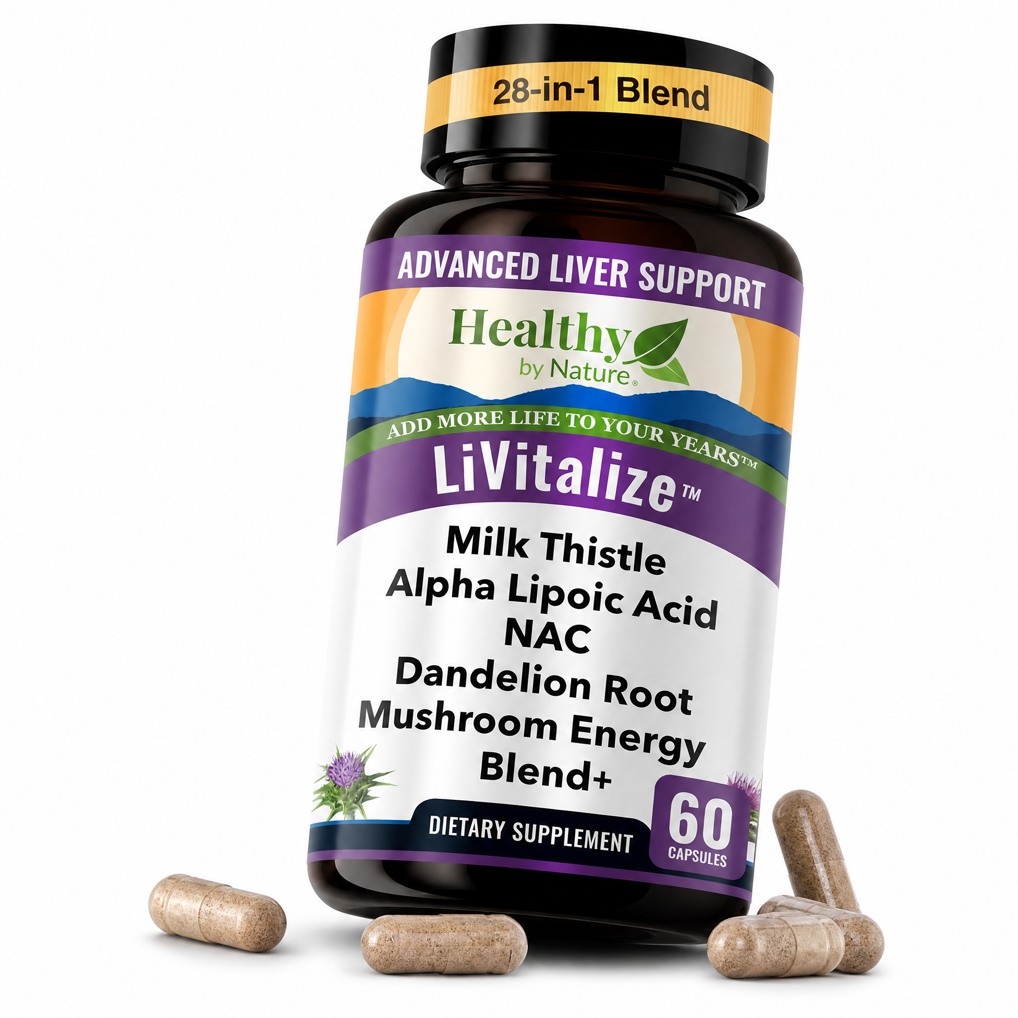 LiVitalize™ 28-in-1  Liver Health Support & Detox