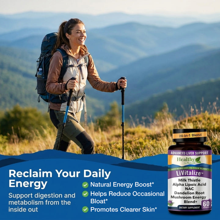LiVitalize™ 28-in-1  Liver Health Support & Detox