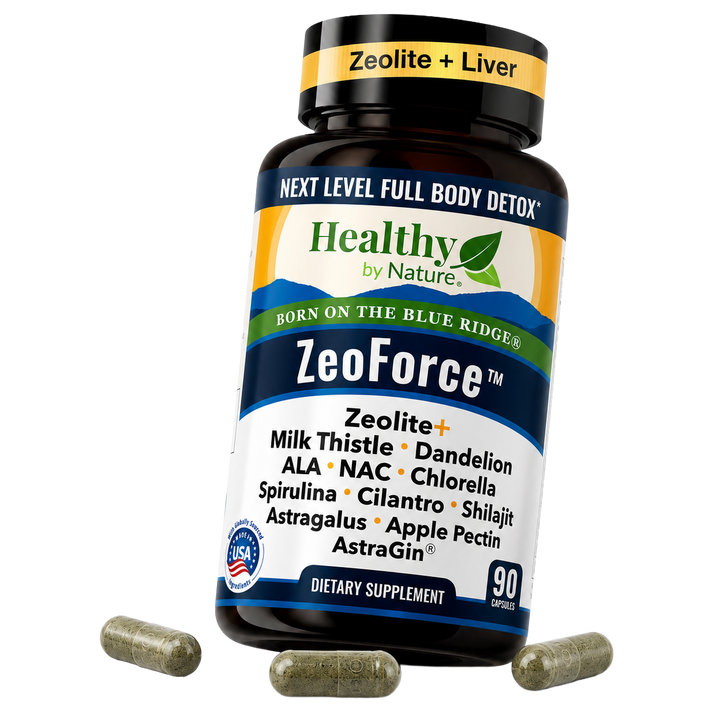 ZeoForce | Next-Level Full Body Detox — Zeolite, Liver & Gut Support System