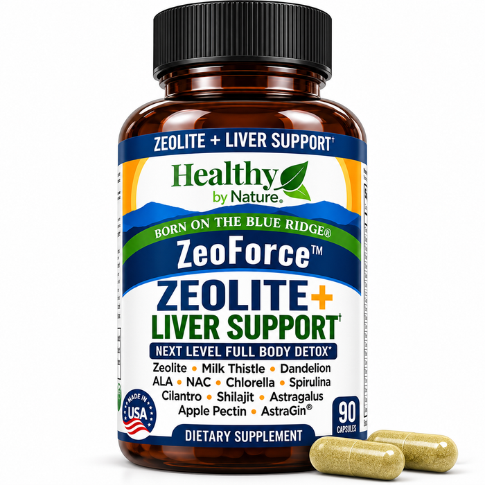 ZeoForce™ 3-Phase Zeolite Detox with Liver & Gut Support