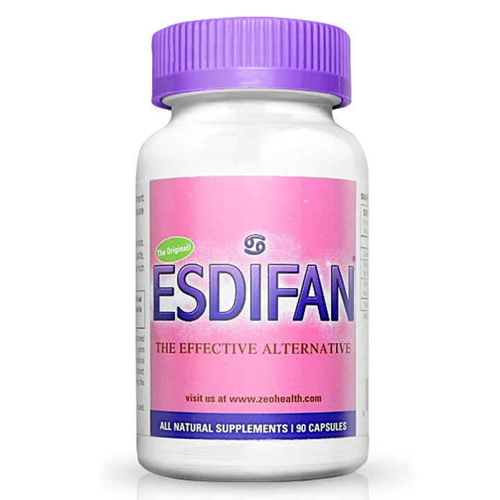 Esdifan - Effective All-Natural Relief of Diarrhea, Nausea, and Gas with Zeolite, B-12, and Calcium (90 Capsules)