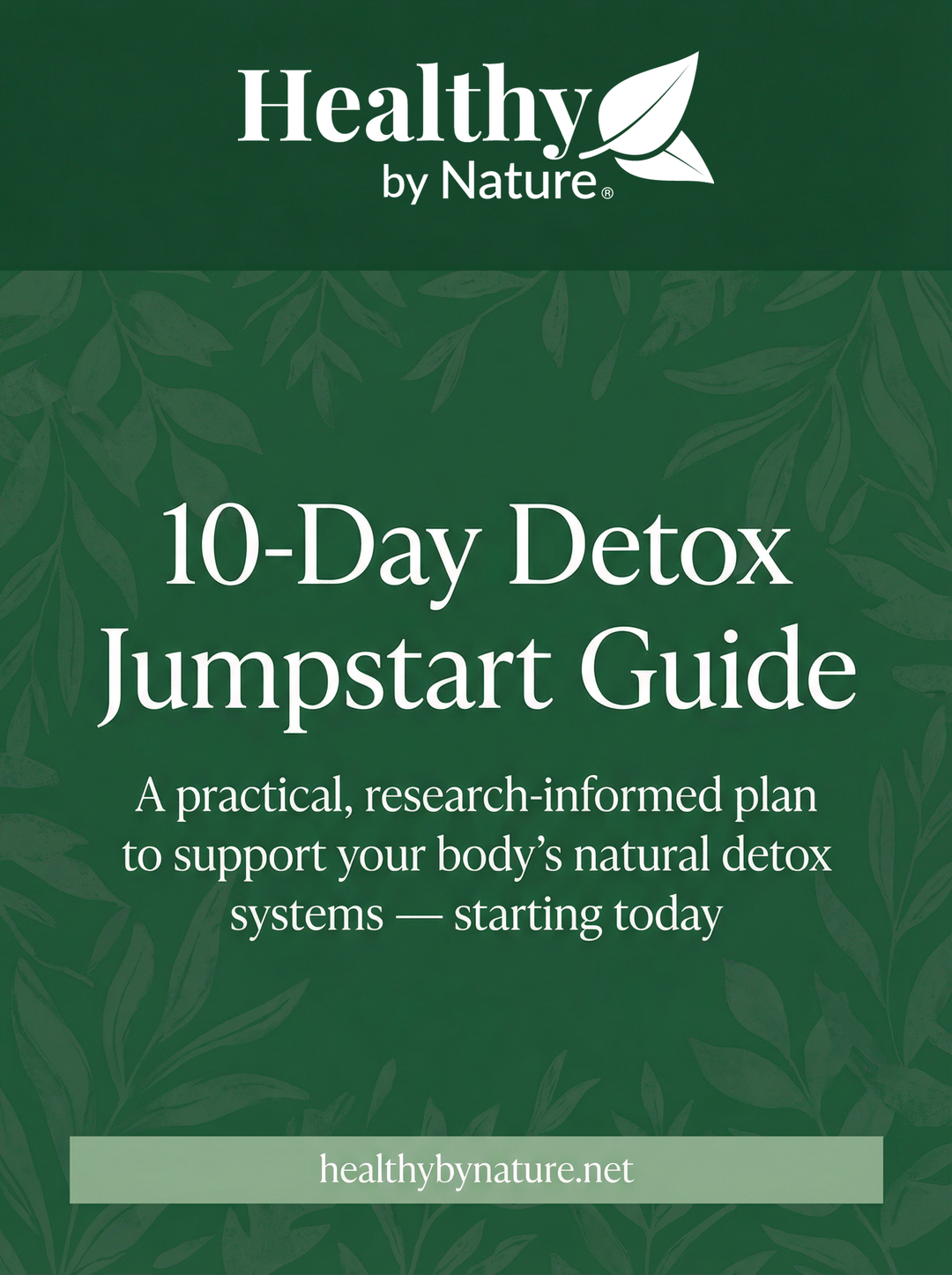 10-Day Detox Jumpstart Guide
