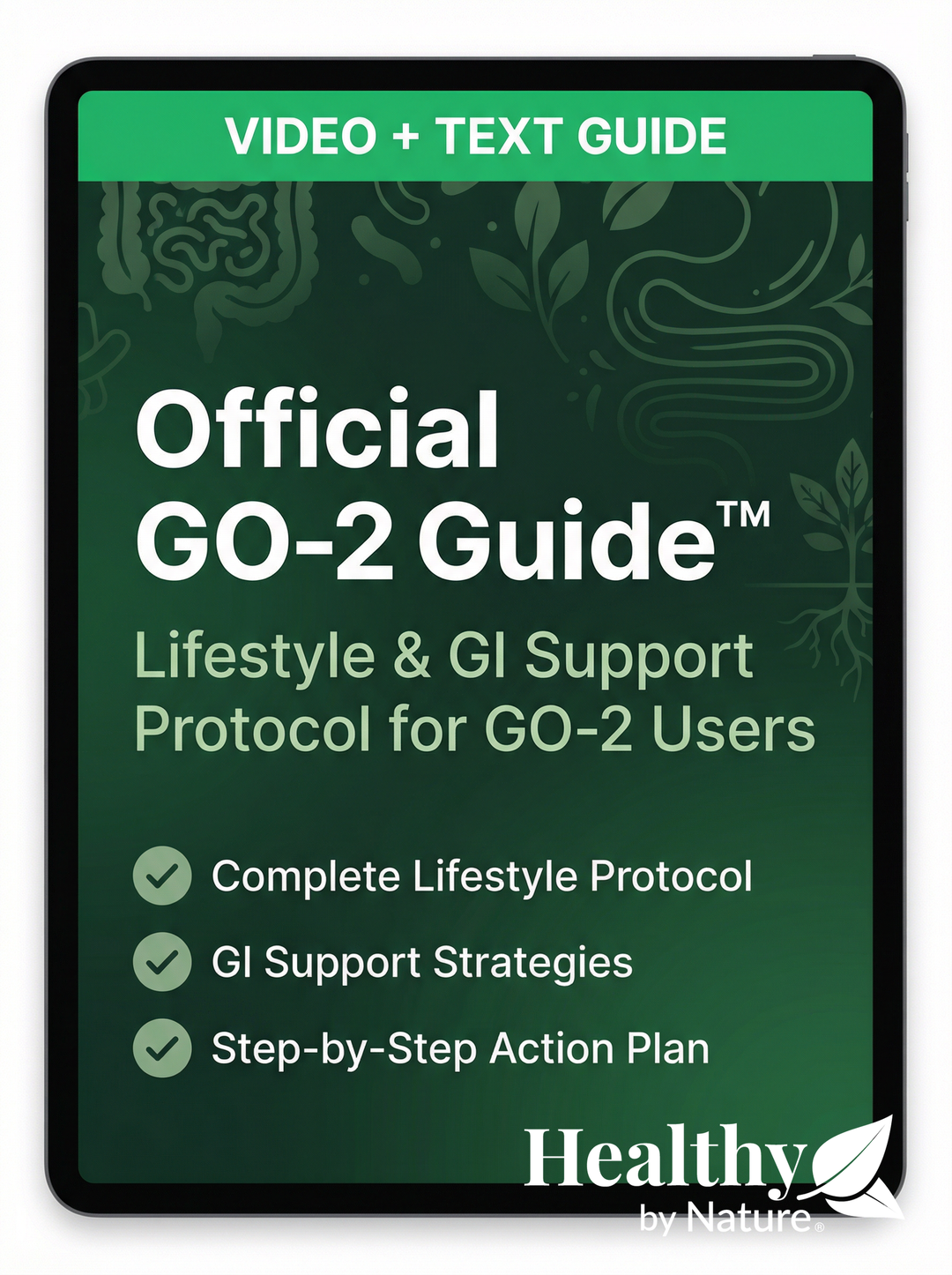 Official GO-2 Guide™ | Lifestyle & GI Support Protocol for GO-2 Users