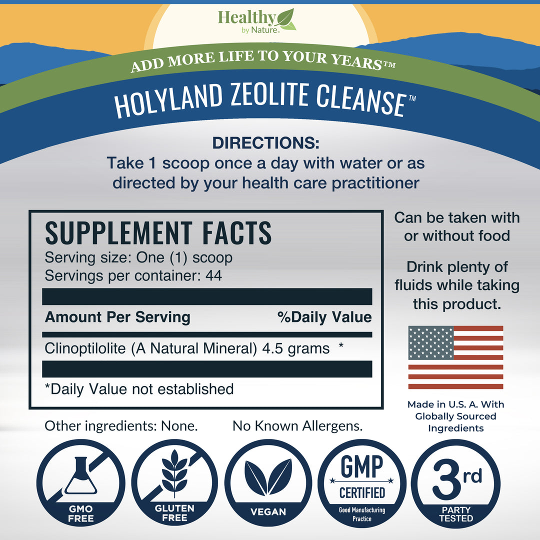 HolyLand Zeolite Cleanse™ Bonus Pack